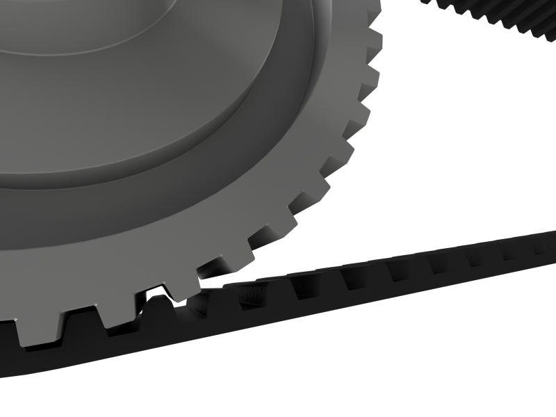 Zahnflachriemen Zahnriemen 150 S3M 537 mm Super Torque STS Einfachverzahnt 