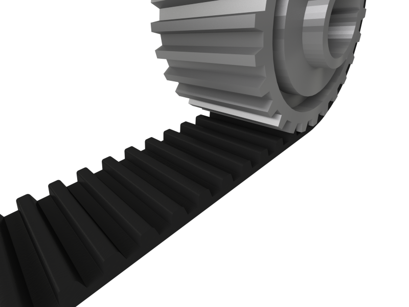 Zahnflachriemen Zahnriemen 150 S5M 750 mm Super Torque STS Einfachverzahnt 