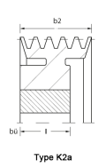 Zeichnung K2a